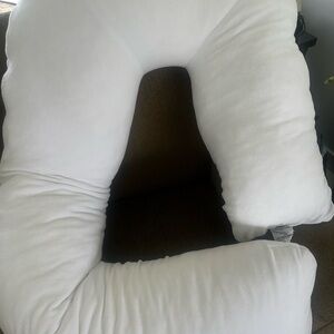 White U-Shaped Body Pillow
